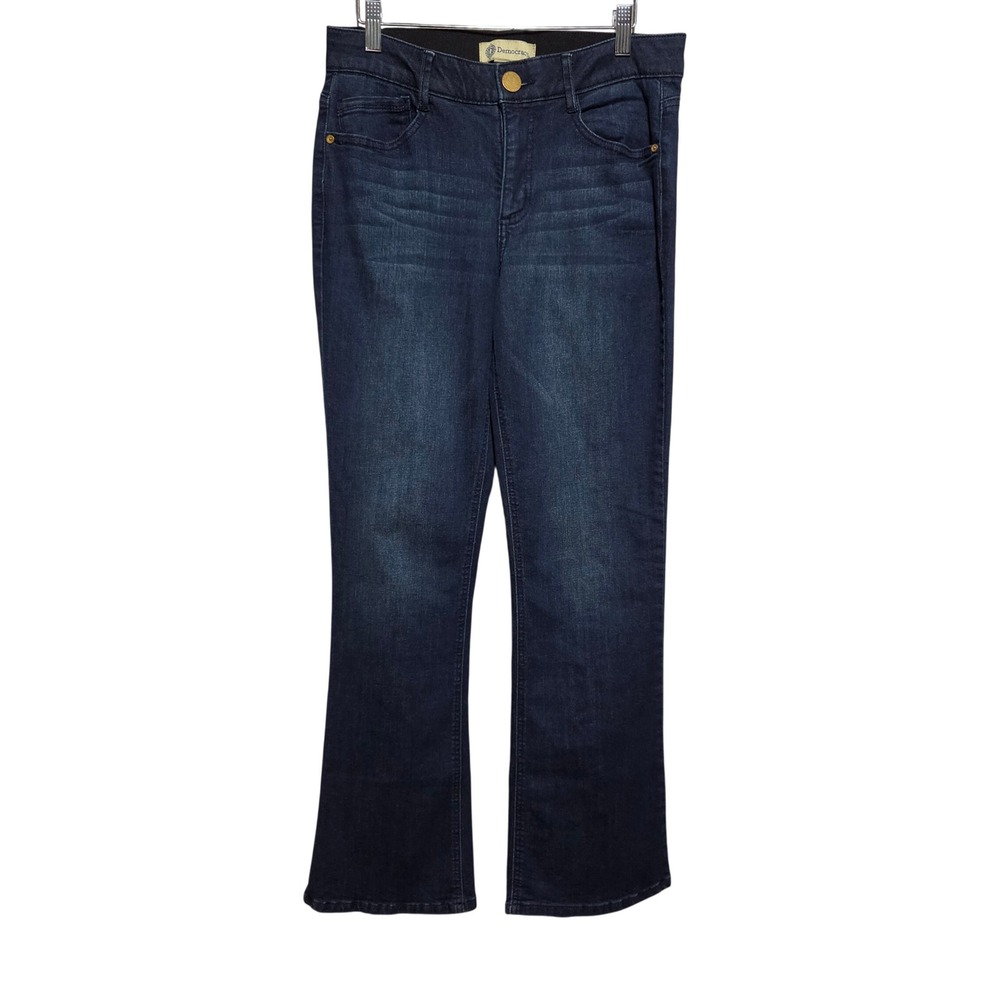 Democracy Womens 10 Ab Solution Bootcut Jeans Dark Wash Stretch BN12577YBX